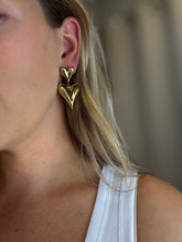 Double Heart Earrings